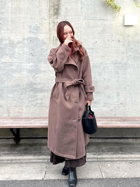 「ORiental TRaffic(ORiental TRaffic)」｜「アイテム（ジャケット/アウター）」を使った、maiさん（レディース・162cm）の秋コーディネート