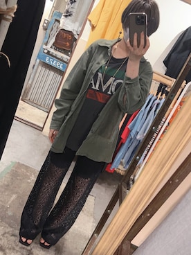 「GIVENCHY（ジバンシイ）のアイテム（アクセサリー）」を使った、みゆきちさん（レディース・153cm）の秋コーディネート