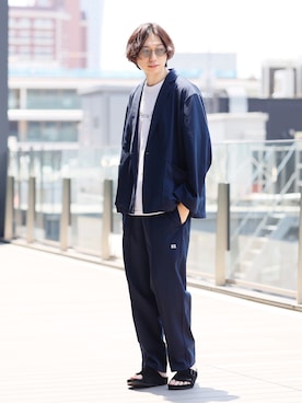 「B:MING by BEAMS（ビーミングバイビームス）のアイテム」を使った、SUDOさん（メンズ・186cm）の夏コーディネート