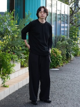 「アイテム（その他シューズ）」を使った、SUDOさん（メンズ・186cm）の秋コーディネート