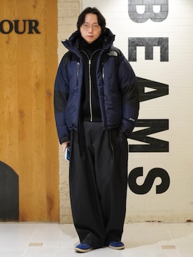 SUDOさん（メンズ・186cm）の冬コーディネート