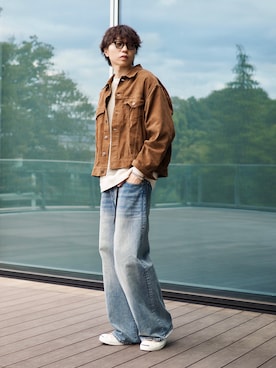 「CONVERSE ADDICT（コンバースアディクト）のアイテム」を使った、SUDOさん（メンズ・186cm）の冬コーディネート