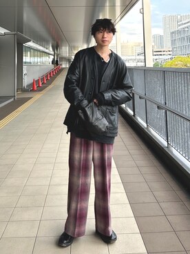 「troentorp（トロエントープ）のアイテム」を使った、SUDOさん（メンズ・186cm）の冬コーディネート