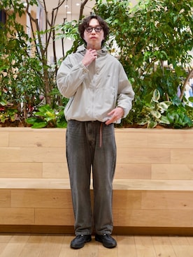 「DANTON（ダントン）のアイテム（ブルゾン）」を使った、SUDOさん（メンズ・186cm）の春コーディネート
