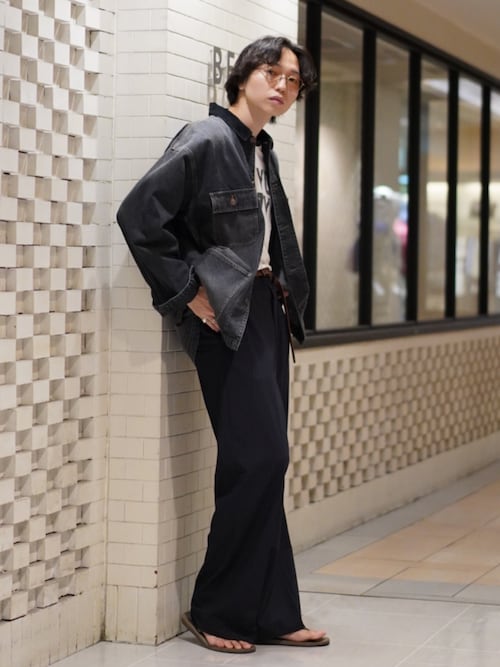 デニム ルーズ カバーオール（デニムジャケット）｜BEAMS