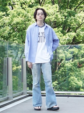 SUDOさん(メンズ・186cm)の夏コーディネート