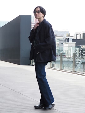 「BeAMS DOT（ビームスドット）のアイテム」を使った、SUDOさん（メンズ・186cm）の春コーディネート
