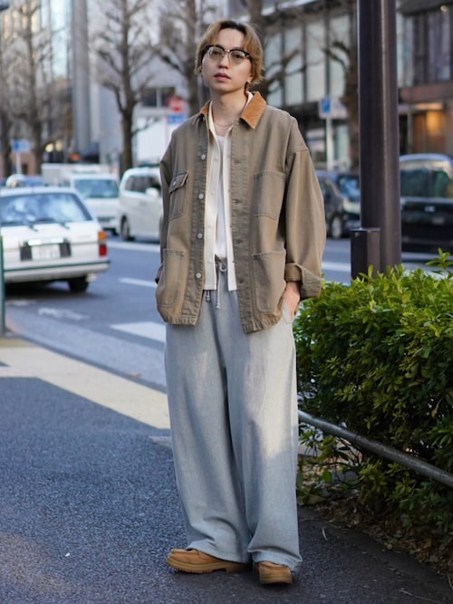 別注】Champion / リバースウィーブ（R）ワイドパンツ（スウェット