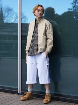 SUDOさん（メンズ・186cm）の冬コーディネート