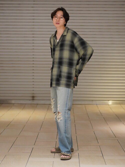 別注】Lee / 101 クラッシュ デニムパンツ（デニムパンツ）｜Lee（リー 