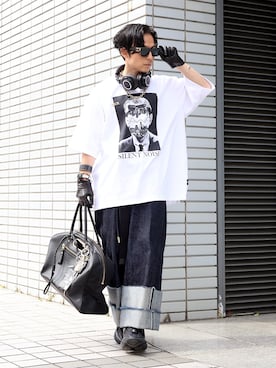 「LOUIS VUITTON（ルイヴィトン）のアイテム」を使った、neederさん（メンズ・165cm）の秋コーディネート