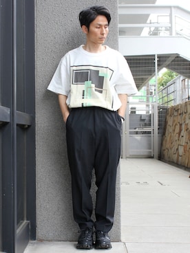 「ラバーバンド」｜neederさん（メンズ・165cm）の秋コーディネート