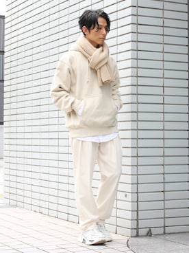 「STYLEMIXER（スタイルミキサー）のアイテム」を使った、neederさん（メンズ・165cm）の冬コーディネート