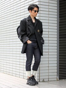 YUKI HASHIMOTO　テーラードジャケット　21-22aw YUKI HASHIMOTO - テーラードジャケット - TAILORED JACKET | ADDICT