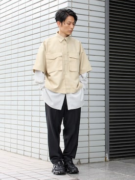 neederさん（メンズ・165cm）の春コーディネート