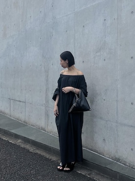 「AP STUDIO（エーピーストゥディオ）のアイテム」を使った、yunaさん（レディース・157cm）の夏コーディネート