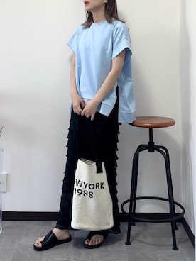 紗衣さん（レディース・158cm）の夏コーディネート