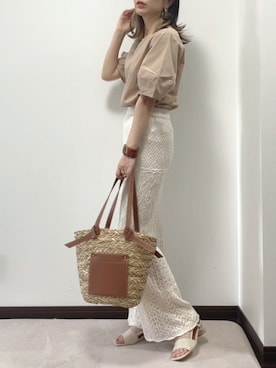 紗衣さん(レディース・158cm)の夏コーディネート