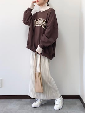 紗衣さん（レディース・158cm）の冬コーディネート