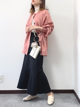 紗衣さん（レディース・158cm）の冬コーディネート