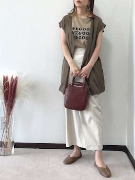 紗衣さん（レディース・158cm）の夏コーディネート