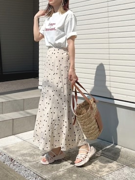 紗衣さん（レディース・158cm）の夏コーディネート