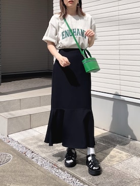 紗衣さん(レディース・158cm)の春コーディネート
