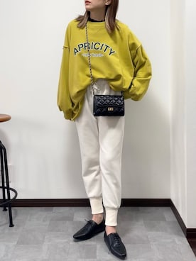 紗衣さん（レディース・158cm）の冬コーディネート