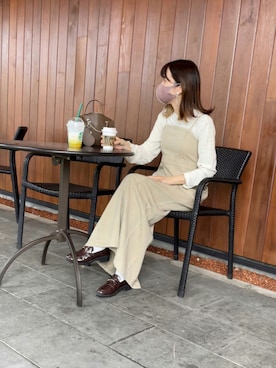 紗衣さん（レディース・158cm）の秋コーディネート