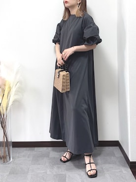 紗衣さん（レディース・158cm）の夏コーディネート