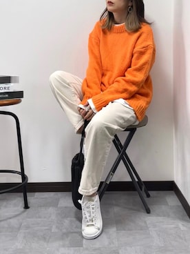 紗衣さん（レディース・158cm）の冬コーディネート