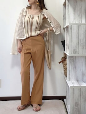 紗衣さん（レディース・158cm）の夏コーディネート