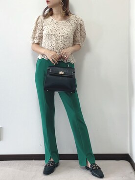 紗衣さん（レディース・158cm）の夏コーディネート