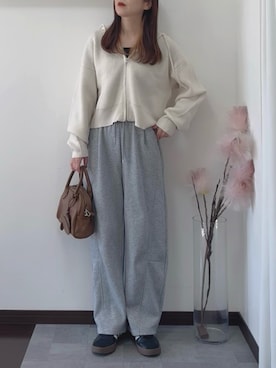 紗衣さん（レディース・158cm）の冬コーディネート