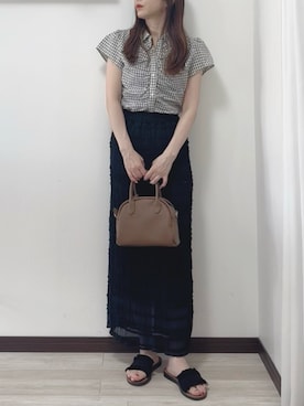 紗衣さん(レディース・158cm)の夏コーディネート