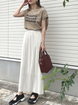 紗衣さん（レディース・158cm）の夏コーディネート