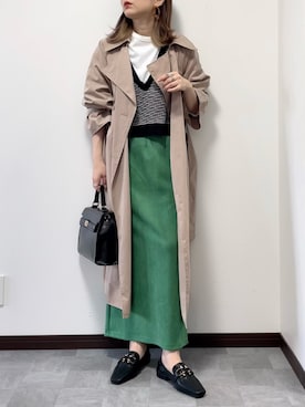 紗衣さん（レディース・158cm）の秋コーディネート