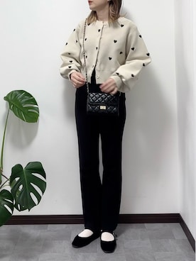 「PHILLY（フィリー）のアイテム（バッグ）」を使った、紗衣さん（レディース・158cm）の春コーディネート