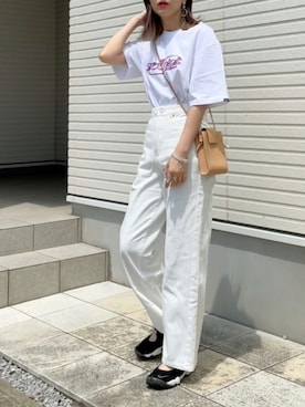 紗衣さん（レディース・158cm）の夏コーディネート