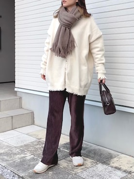 紗衣さん（レディース・158cm）の冬コーディネート