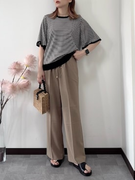 紗衣さん(レディース・158cm)の夏コーディネート