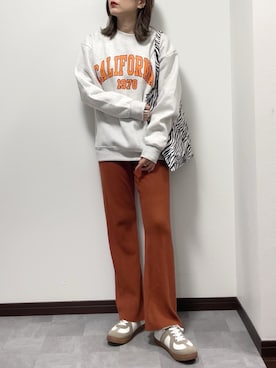 紗衣さん(レディース・158cm)の秋コーディネート