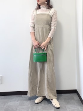 紗衣さん（レディース・158cm）の春コーディネート