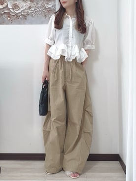 紗衣さん(レディース・158cm)の夏コーディネート