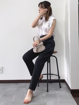 紗衣さん（レディース・158cm）の夏コーディネート