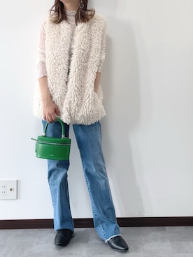 紗衣さん（レディース・158cm）の秋コーディネート