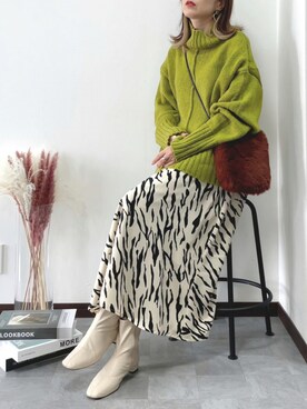 「COMMON WARE（コモンウェアー）のアイテム」を使った、紗衣さん（レディース・158cm）の秋コーディネート