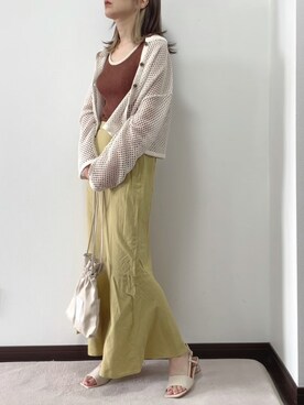 紗衣さん（レディース・158cm）の夏コーディネート