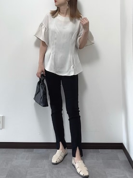 紗衣さん（レディース・158cm）の秋コーディネート