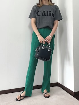 紗衣さん（レディース・158cm）の夏コーディネート